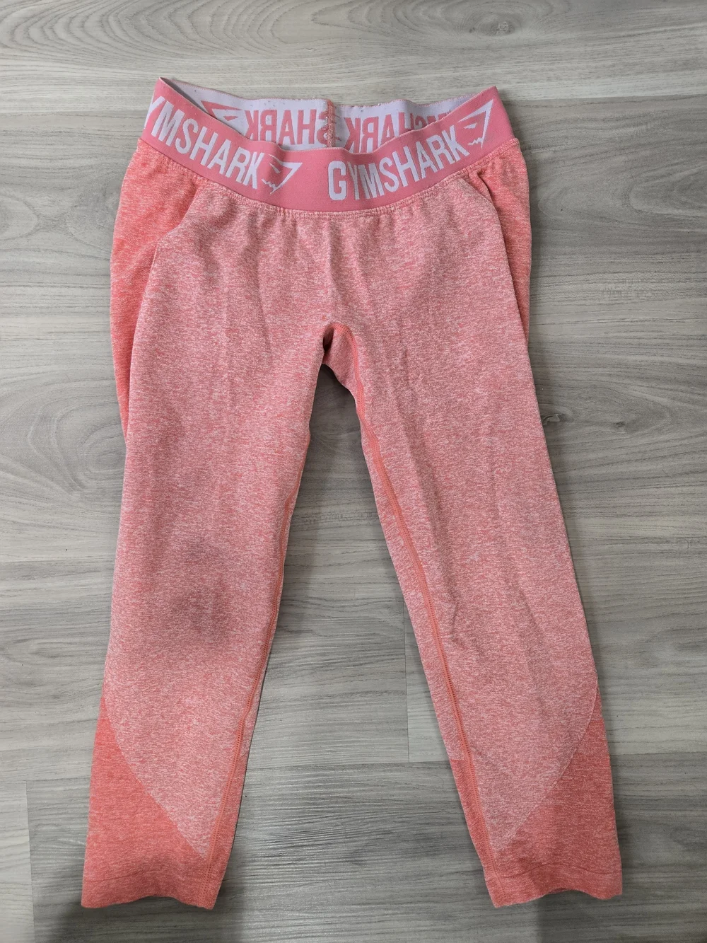 Gymshark Pink Coral Seamless Leggings